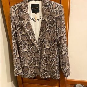 Snake Print Jacket